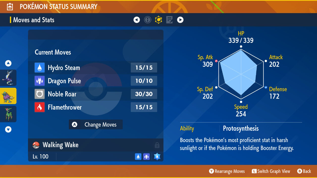 Non-SHINY 6IV WALKING WAKE Ev Trained | Scarlet & Violet Pokémon | Battle Ready Competitive | Free Bonus Shiny | 50% Off Now