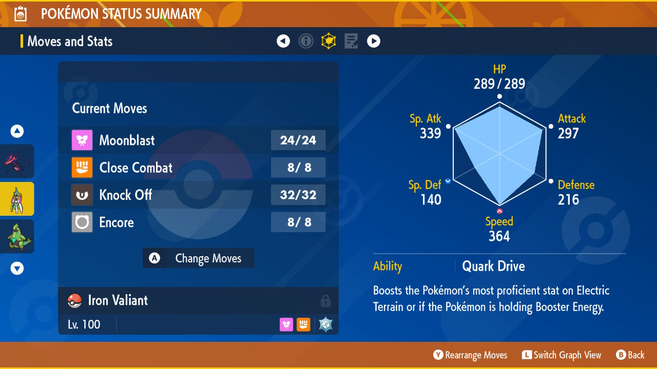 SHINY 6iv IRON VALIANT / Pokémon Scarlet and Violet / 6IV Pokemon / Shiny Pokemon / Competitive / Fast Trade / Pokerus / Rare Pokemon