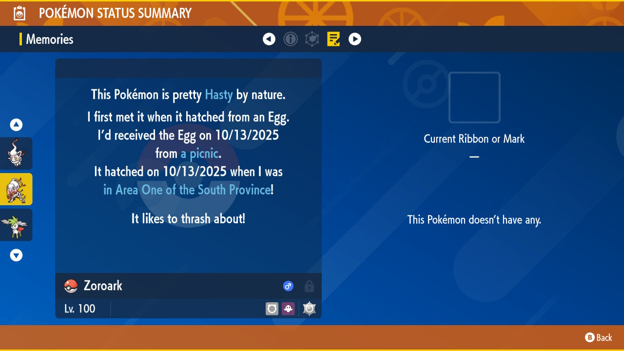 SHINY 6IV Hisuian ZOROARK / Pokémon Scarlet and Violet / 6IV Pokemon / Shiny Pokemon / Competitive / Fast / Pokerus / Rare Pokemon