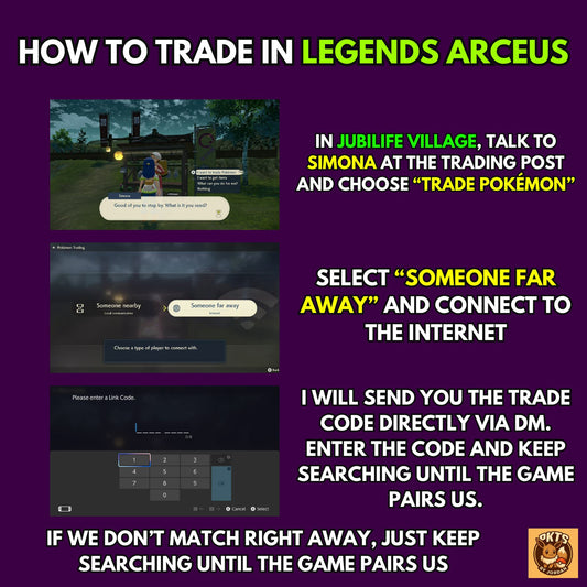 6IV CUSTOM POKÉMON / Pokémon Legends Arceus / Choose Pokemon, Shiny, Level, EV's, Nature, Gender, Moves / Battle Ready + EVs /
