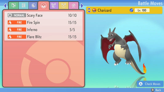 SHINY 6IV CHARIZARD / Pokémon Brilliant Diamond and Shining Pearl / 6IV Pokemon / Shiny Pokemon / Competitive Battle Ready + EVs Free Shiny
