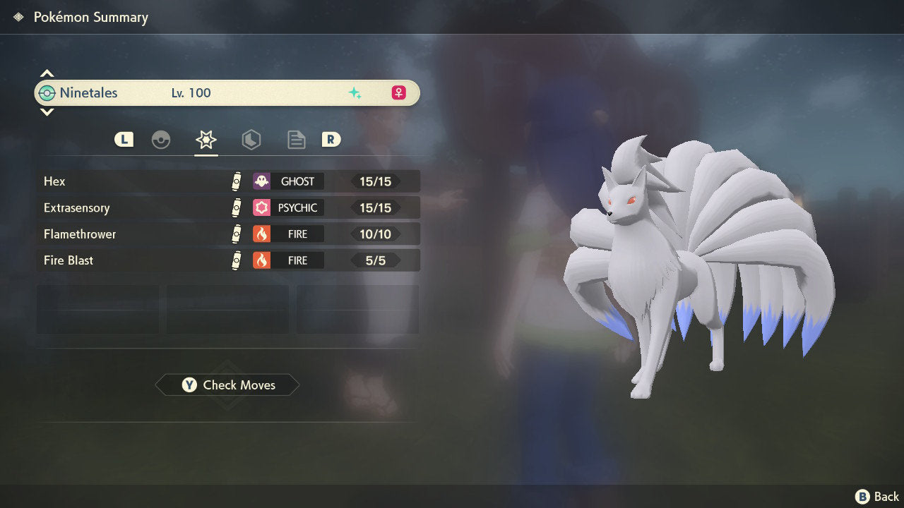 SHINY 6IV NINETALES EV Trained | Legends Arceus Pokémon | Battle Ready Competitive | Free Bonus Shiny |