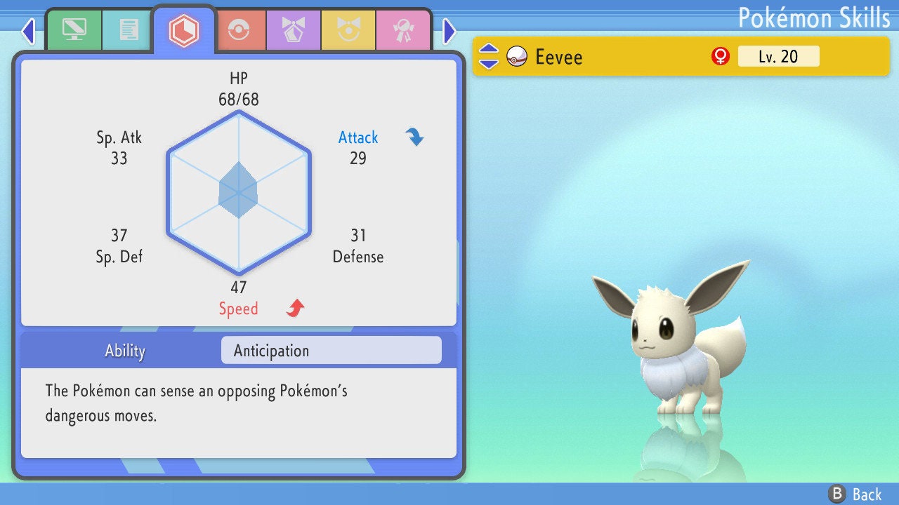 Shiny Eevee 6IV EV Trained | BDSP Pokémon Brilliant Diamond Shining Pearl | Battle Ready Pokémon | Bonus Gift | 75% OFF Now