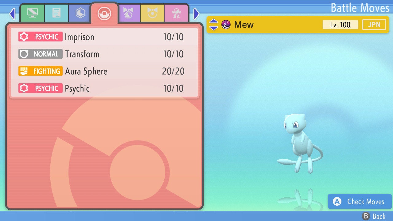 Shiny Mew 6IV EV Trained | BDSP Pokémon Brilliant Diamond Shining Pearl | Battle Ready Legendary | Bonus Gift | 75% OFF Now