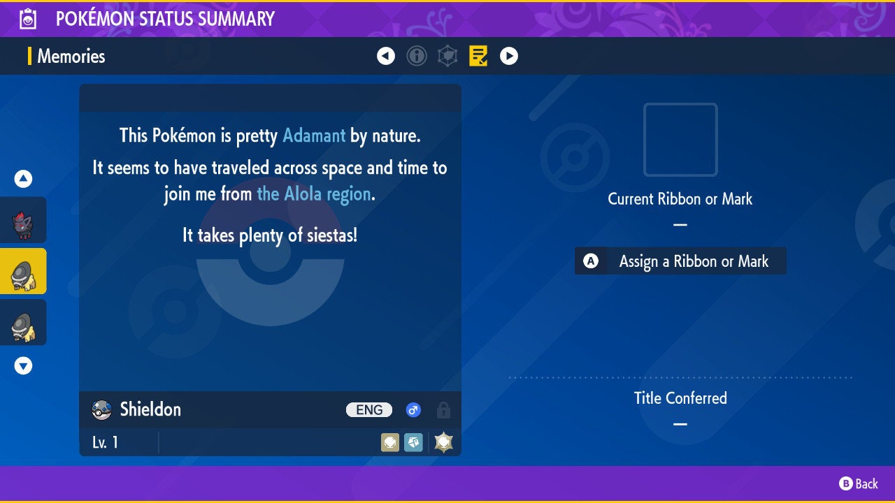 SHINY 6IV SHIELDON / Pokémon Scarlet and Violet / 6IV Pokemon / Shiny Pokemon / Competitive /  Free Shiny / Fast Trade / Pokerus /