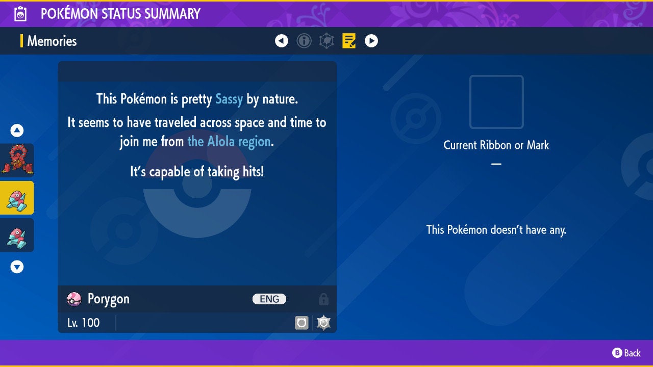 SHINY 6IV PORYGON / Pokémon Scarlet and Violet / 6IV Pokemon / Shiny Pokemon / Competitive /  Free Shiny / Fast Trade / Pokerus /