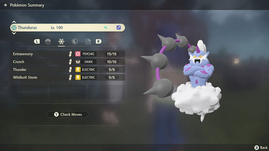 SHINY 6IV THUNDURUS EV Trained | Legends Arceus Pokémon | Battle Ready Competitive | Free Bonus Shiny |