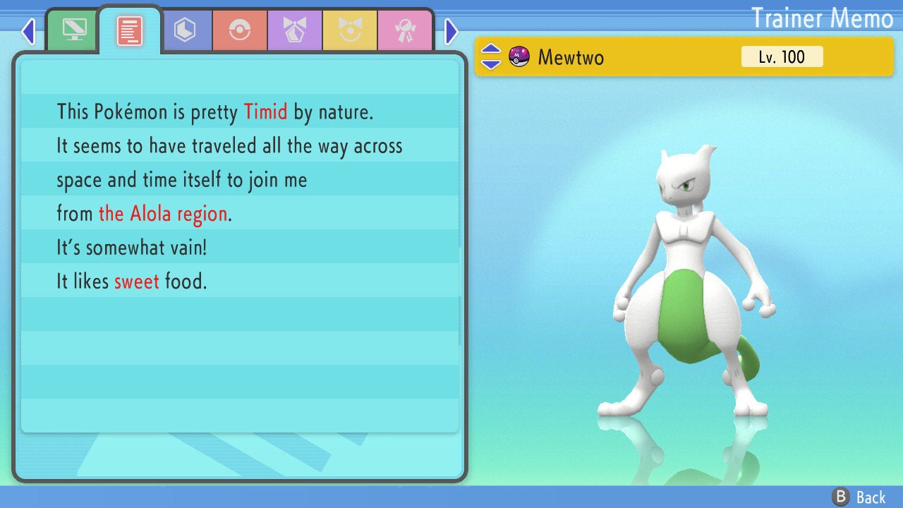Shiny Mewtwo Pokemon Brilliant Diamond Shining Pearl 6IV Competitive Battle Ready – image 3