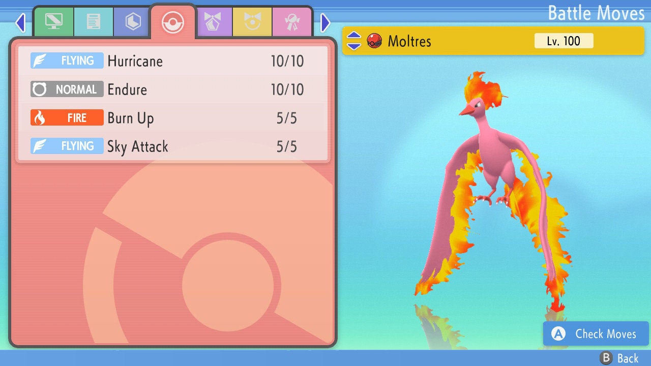 SHINY 6IV MOLTRES / Pokémon Brilliant Diamond Shining Pearl / 6IV Pokemon / Shiny Pokemon / Competitive Battle Ready EVs / Free Shiny