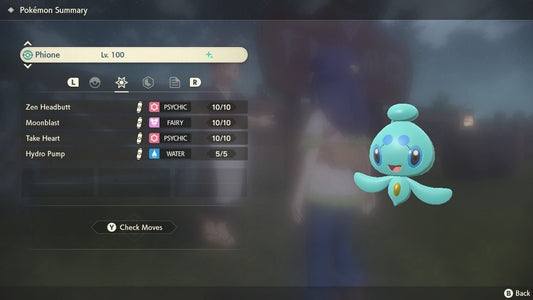 SHINY 6IV PHIONE EV Trained | Legends Arceus Pokémon | Battle Ready Competitive | Free Bonus Shiny |