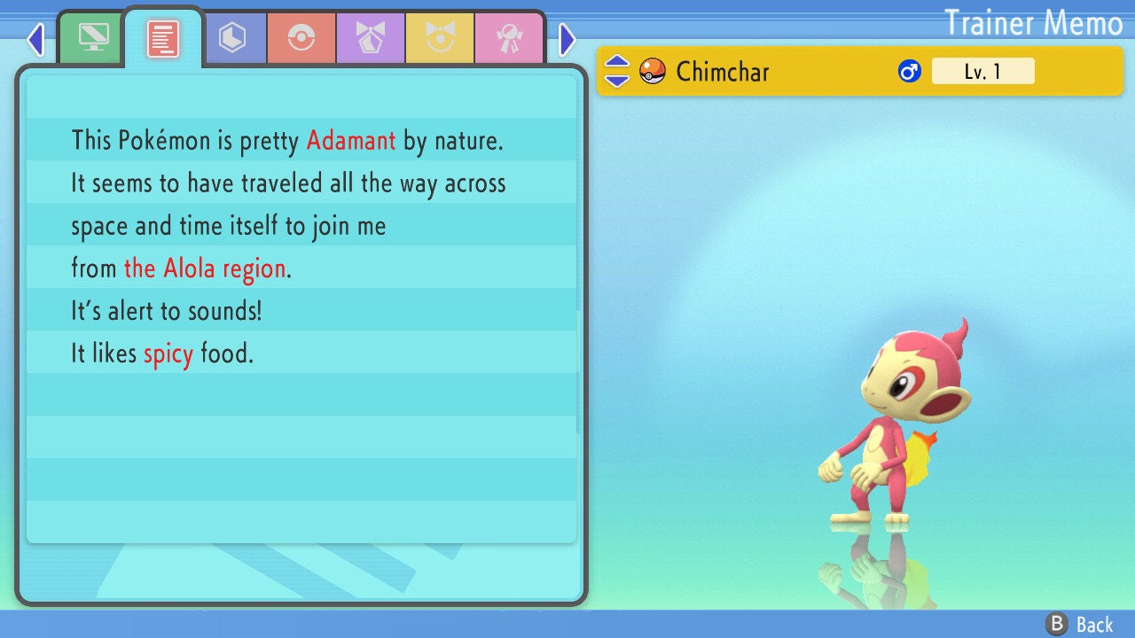 Shiny Chimchar 6IV Switch 2 BDSP Pokémon Brilliant Diamond Shining Pearl Battle Ready Starter – image 2