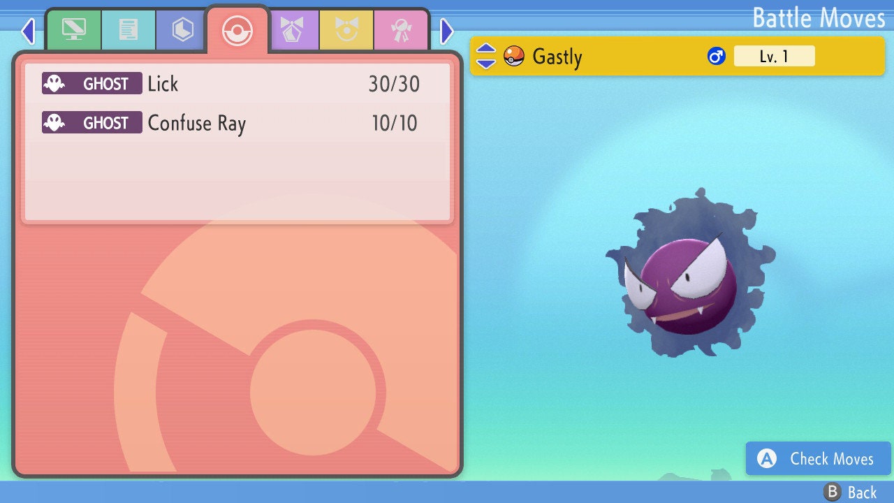 SHINY 6IV GASTLY / Pokémon Brilliant Diamond and Shining Pearl / 6IV Pokemon / Shiny Pokemon / Competitive Battle Ready EVs / Free Shiny