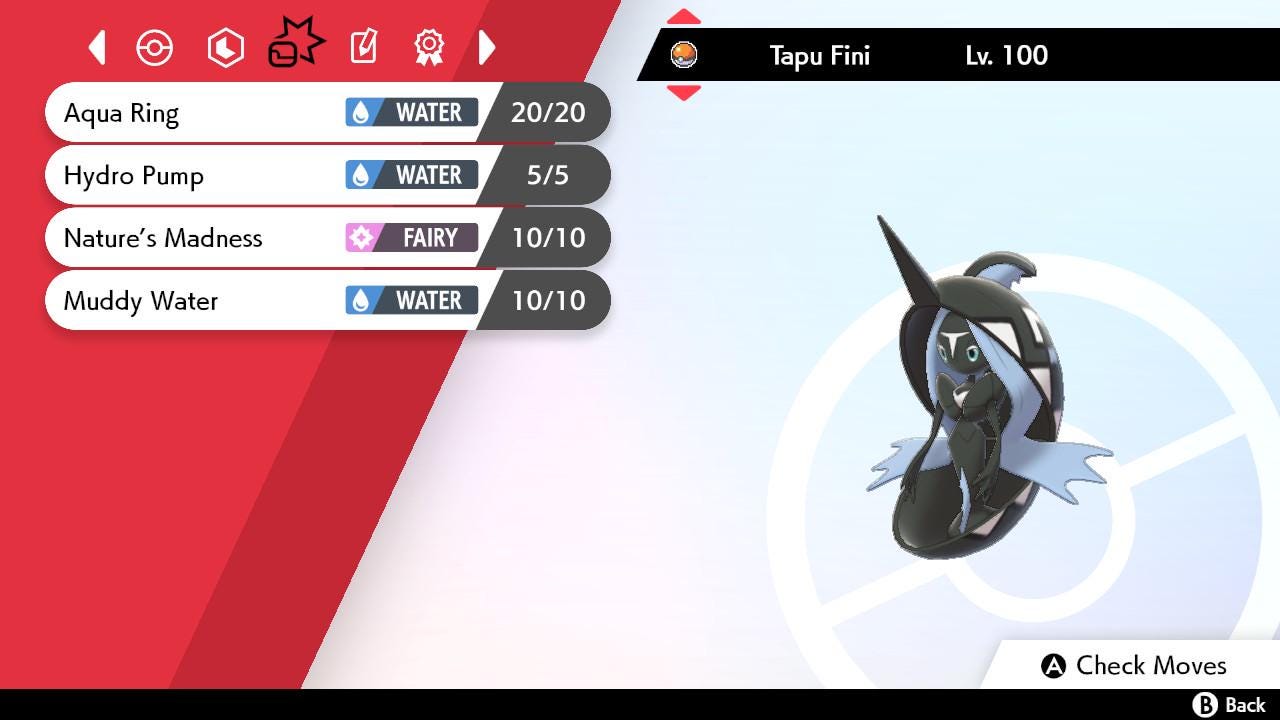 Shiny 6IV TAPU FINI EV Trained | Sword & Shield Pokémon | Battle Ready Competitive | Free Bonus Shiny |