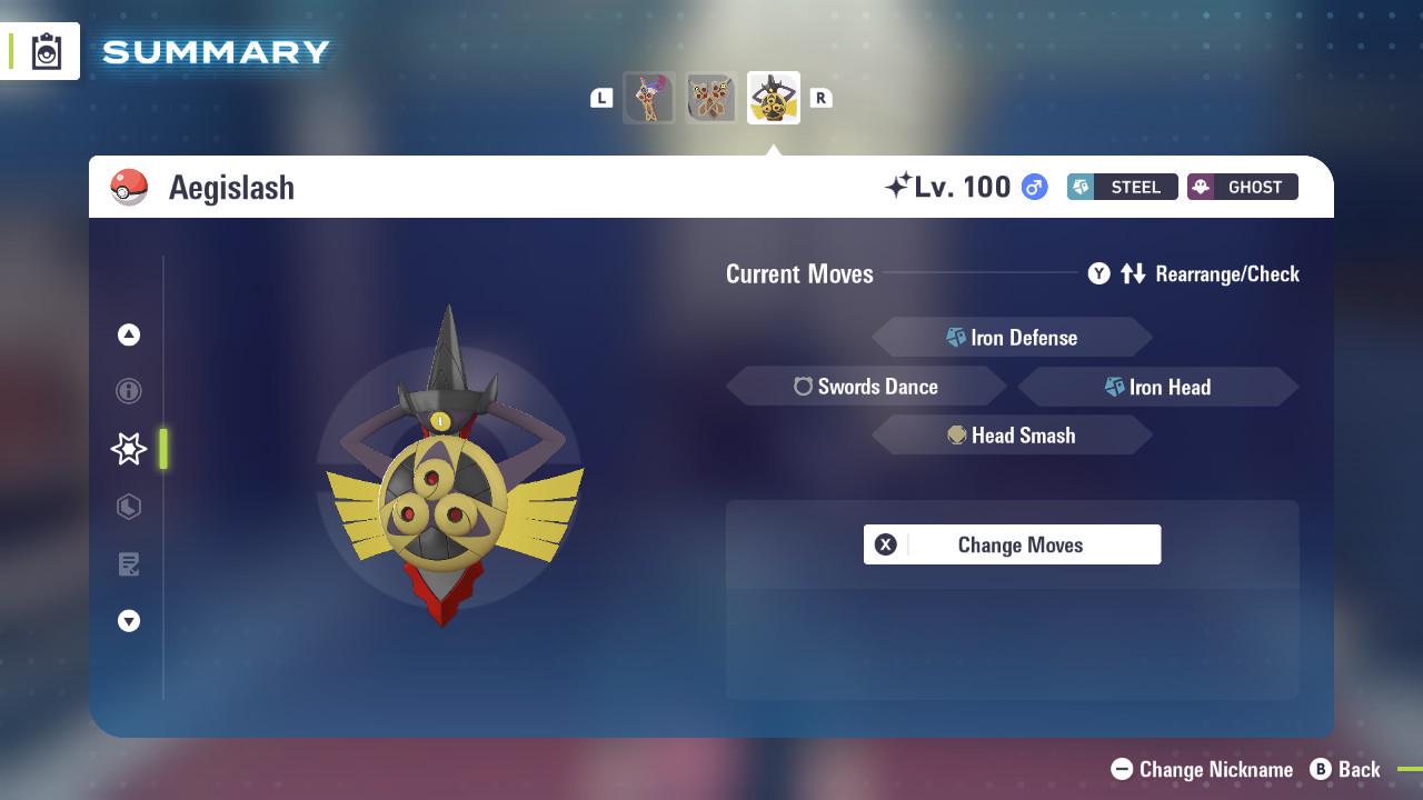 SHINY 6IV AEGISLASH / Pokémon Legends ZA / 6IV Pokemon / Shiny Pokemon / Competitive / Fast Trade / Pokerus / Rare Pokemon
