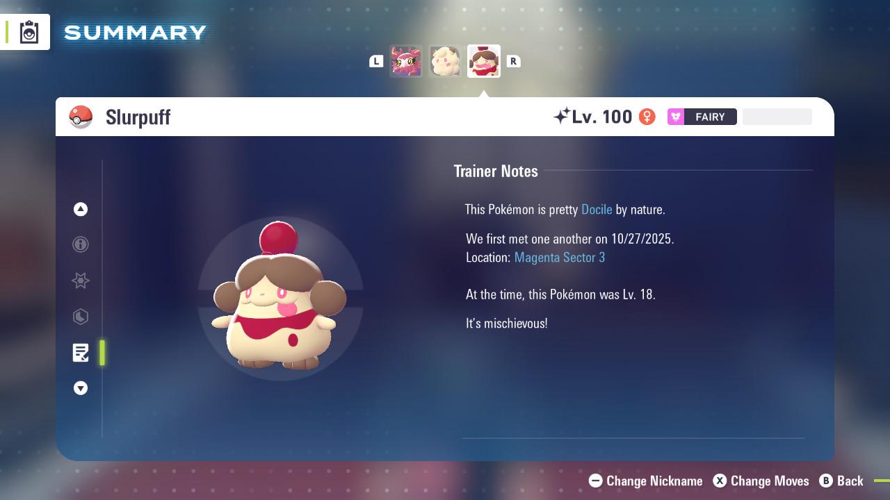 SHINY 6IV SLURPUFF / Pokémon Legends ZA / 6IV Pokemon / Shiny Pokemon / Competitive / Fast Trade / Pokerus / Rare Pokemon