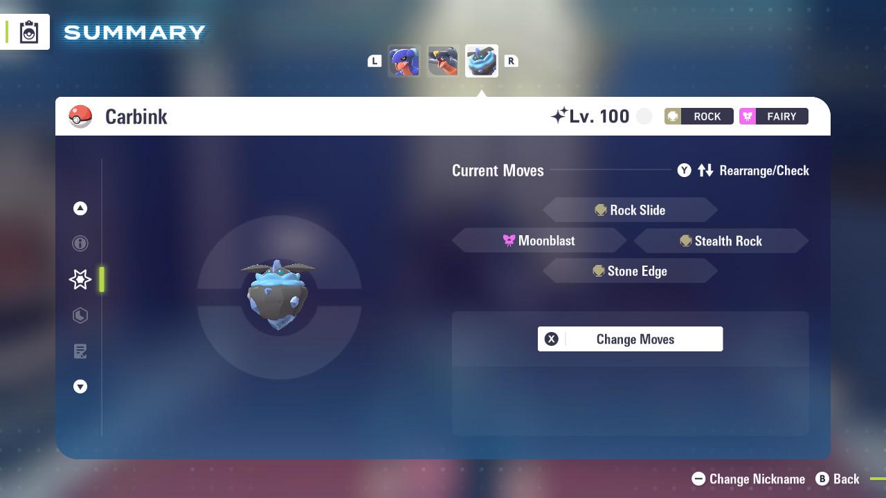 SHINY 6IV CARBINK / Pokémon Legends ZA / 6IV Pokemon / Shiny Pokemon / Competitive / Fast Trade / Pokerus / Rare Pokemon