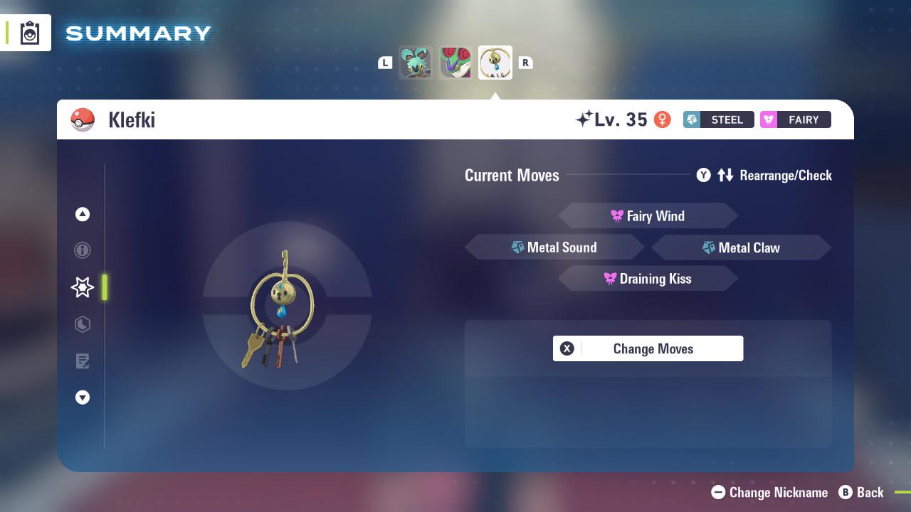 SHINY 6IV KLEFKI / Pokémon Legends ZA / 6IV Pokemon / Shiny Pokemon / Competitive / Fast Trade / Pokerus / Rare Pokemon