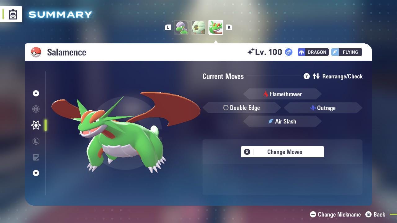 SHINY 6IV SALAMENCE / Pokémon Legends ZA / 6IV Pokemon / Shiny Pokemon / Competitive / Fast Trade / Pokerus / Rare Pokemon