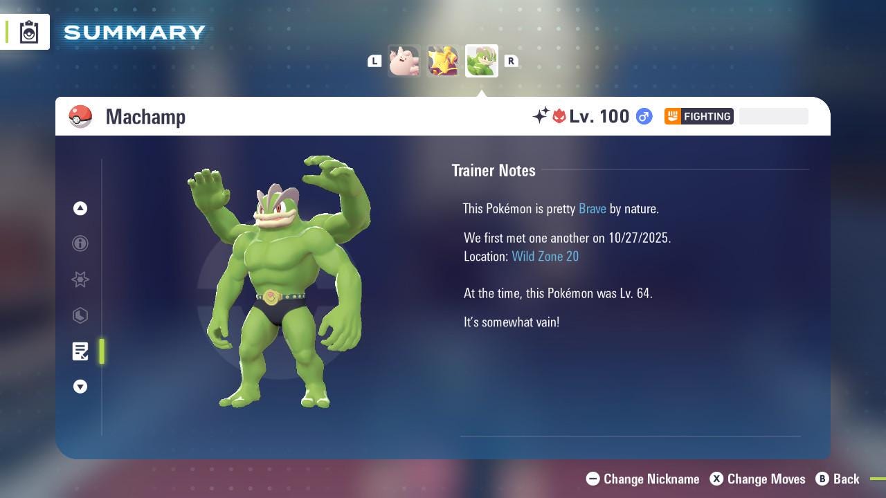 ALPHA SHINY 6IV Machamp / Pokémon Legends ZA / 6IV Pokemon / Shiny Pokemon / Competitive / Fast Trade / Pokerus / Rare Pokemon