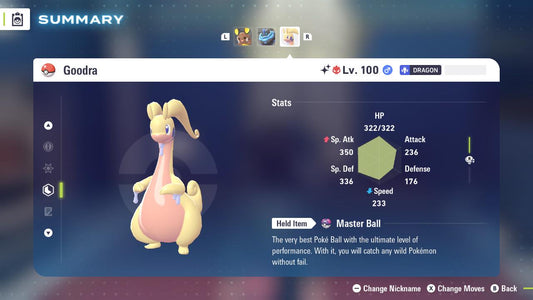 ALPHA SHINY 6IV Goodra / Pokémon Legends ZA / 6IV Pokemon / Shiny Pokemon / Competitive / Fast Trade / Pokerus / Rare Pokemon