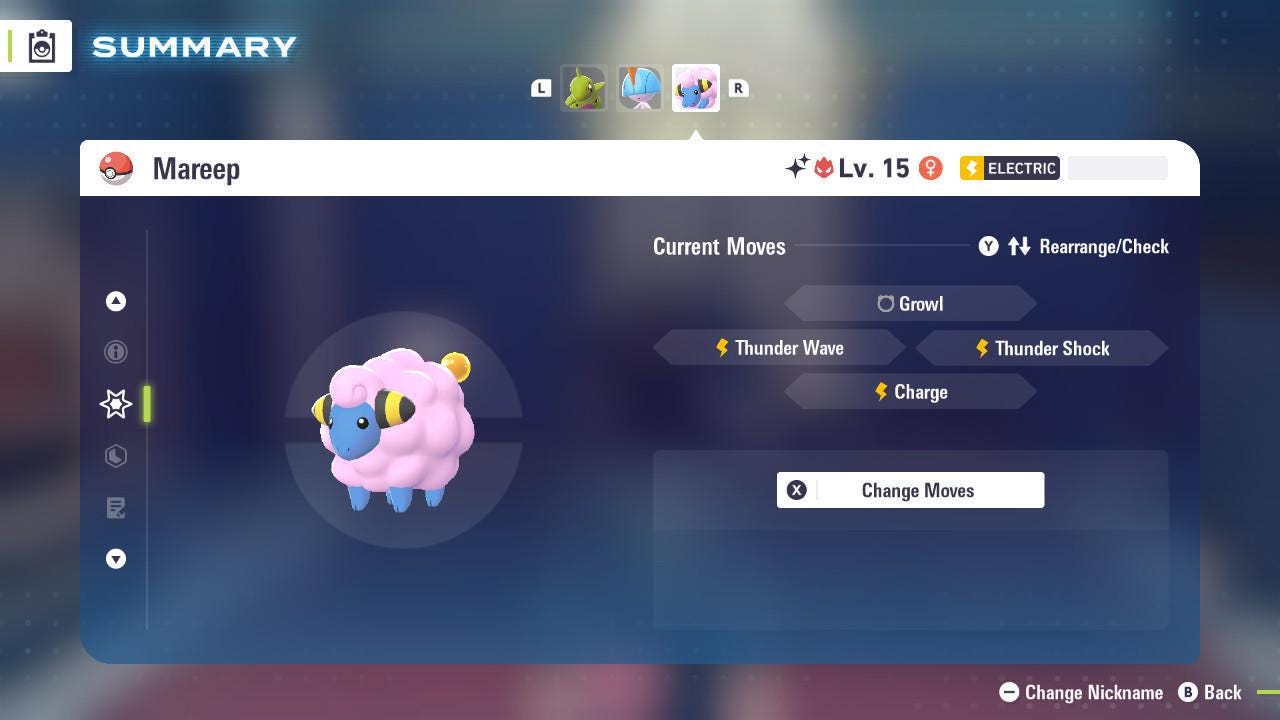 ALPHA SHINY 6IV Mareep / Pokémon Legends ZA / 6IV Pokemon / Shiny Pokemon / Competitive / Fast Trade / Pokerus / Rare Pokemon