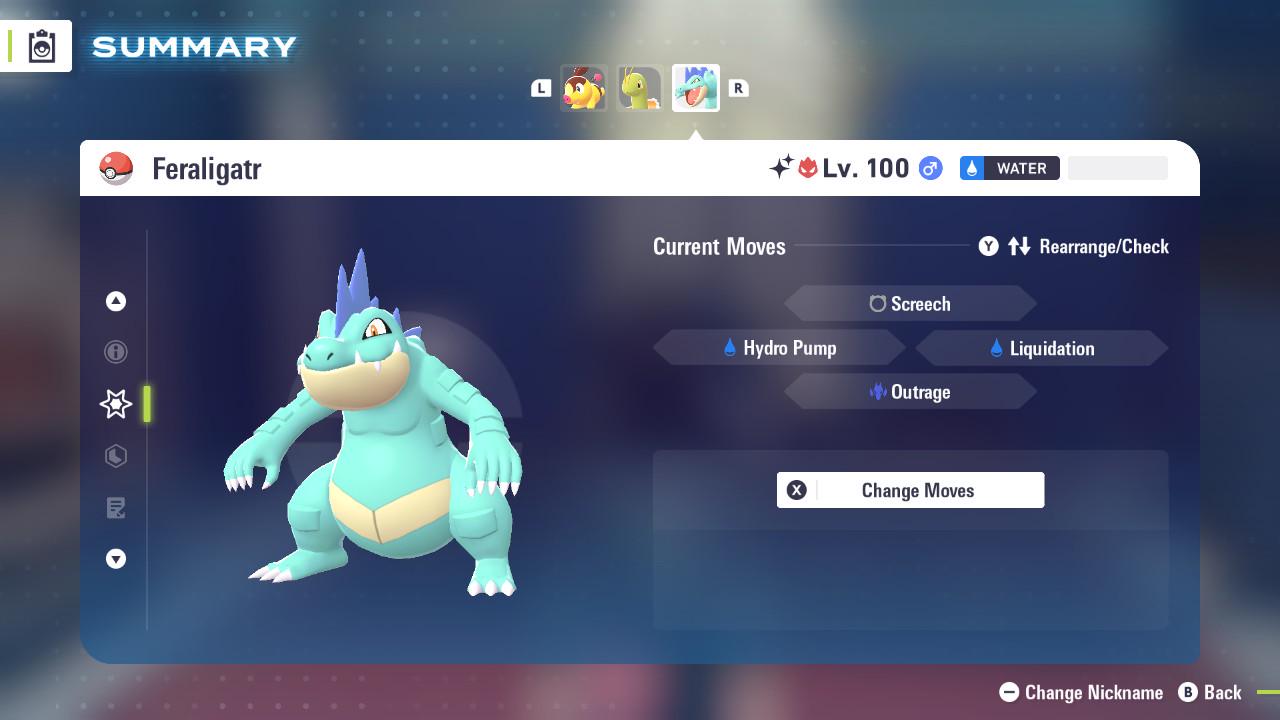 ALPHA SHINY 6IV Feraligatr / Pokémon Legends ZA / 6IV Pokemon / Shiny Pokemon / Competitive / Fast Trade / Pokerus / Rare Pokemon