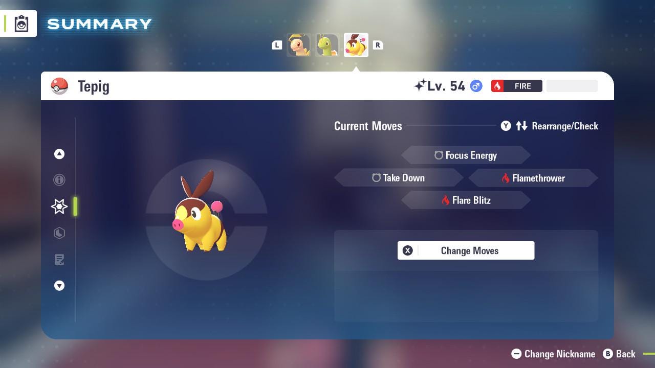 SHINY 6IV TEPIG / Pokémon Legends ZA / 6IV Pokemon / Shiny Pokemon / Competitive / Fast Trade / Pokerus / Rare Pokemon