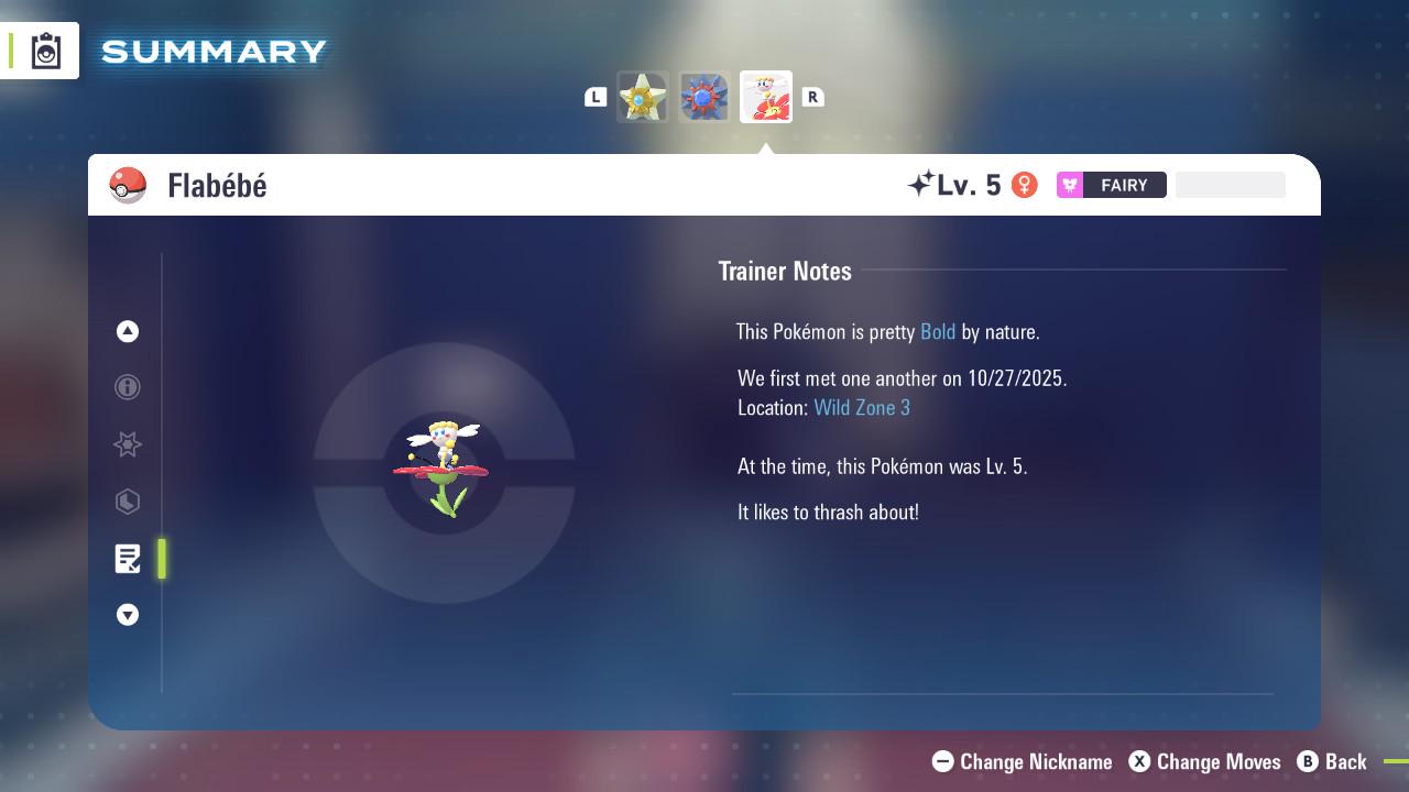 SHINY 6IV FLABEBE / Pokémon Legends ZA / 6IV Pokemon / Shiny Pokemon / Competitive / Fast Trade / Pokerus / Rare Pokemon