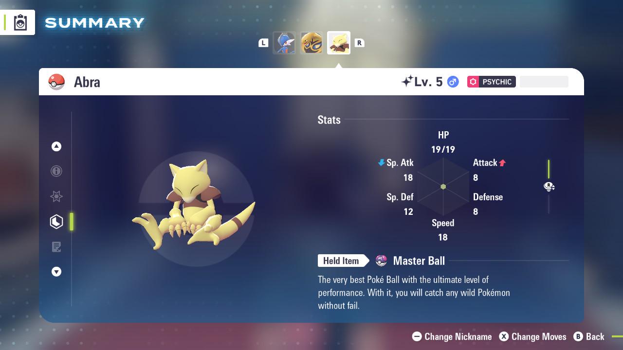 SHINY 6IV ABRA / Pokémon Legends ZA / 6IV Pokemon / Shiny Pokemon / Competitive / Fast Trade / Pokerus / Rare Pokemon