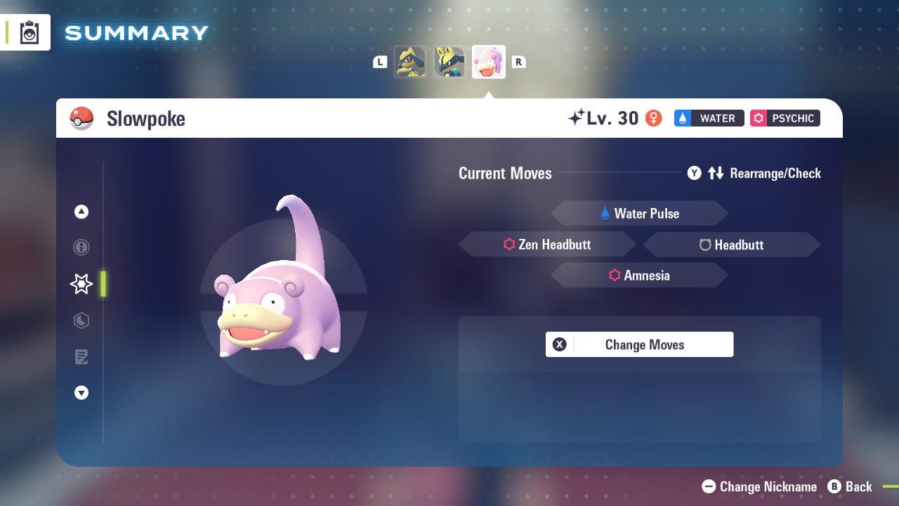 SHINY 6IV SLOWPOKE / Pokémon Legends ZA / 6IV Pokemon / Shiny Pokemon / Competitive / Fast Trade / Pokerus / Rare Pokemon