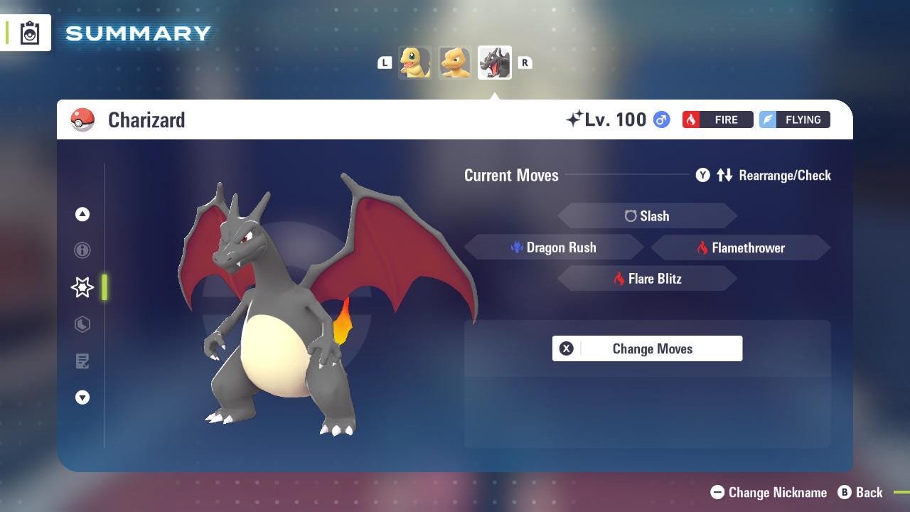SHINY 6IV CHARIZARD / Pokémon Legends ZA / 6IV Pokemon / Shiny Pokemon / Competitive / Fast Trade / Pokerus / Rare Pokemon