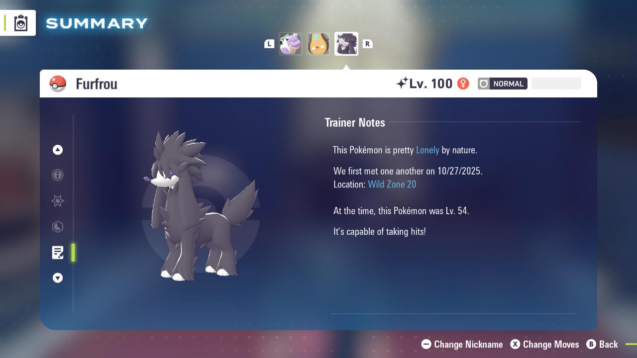SHINY 6IV FURFROU / Pokémon Legends ZA / 6IV Pokemon / Shiny Pokemon / Competitive / Fast Trade / Pokerus / Rare Pokemon