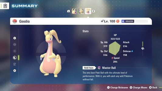SHINY 6IV GOODRA / Pokémon Legends ZA / 6IV Pokemon / Shiny Pokemon / Competitive / Fast Trade / Pokerus / Rare Pokemon