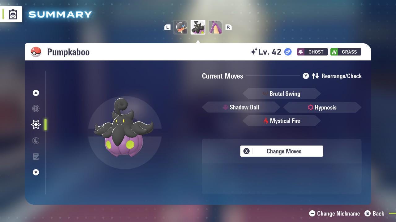 SHINY 6IV PUMPKABOO / Pokémon Legends ZA / 6IV Pokemon / Shiny Pokemon / Competitive / Fast Trade / Pokerus / Rare Pokemon