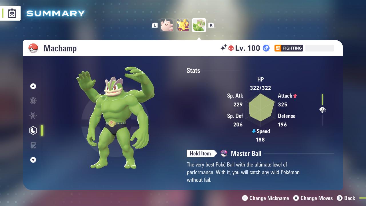 ALPHA SHINY 6IV Machamp / Pokémon Legends ZA / 6IV Pokemon / Shiny Pokemon / Competitive / Fast Trade / Pokerus / Rare Pokemon