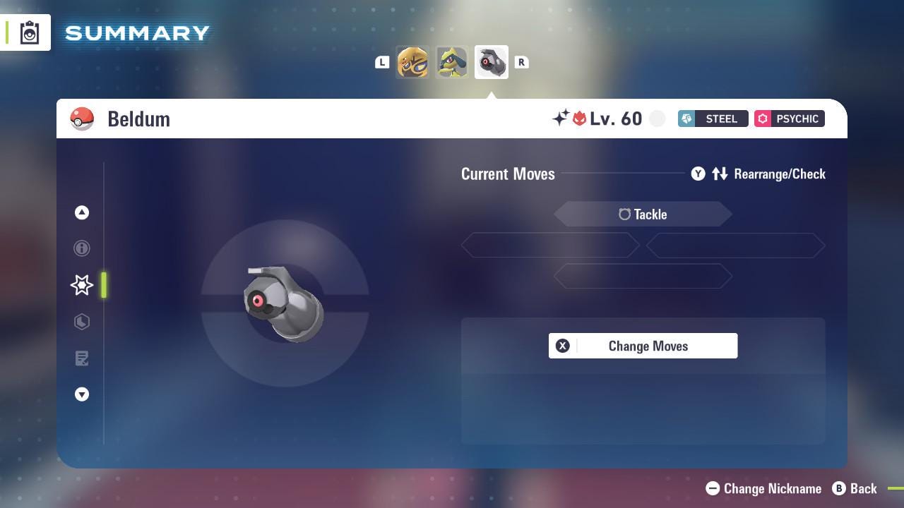 ALPHA SHINY 6IV Beldum / Pokémon Legends ZA / 6IV Pokemon / Shiny Pokemon / Competitive / Fast Trade / Pokerus / Rare Pokemon