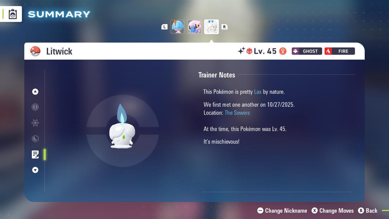ALPHA SHINY 6IV Litwick / Pokémon Legends ZA / 6IV Pokemon / Shiny Pokemon / Competitive / Fast Trade / Pokerus / Rare Pokemon