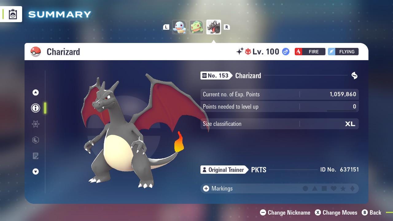 Pokemon Legends ZA Alpha Charizard Shiny - 6IV Battle Ready Custom Trade - Legends Z-A Unique Gamer Gift