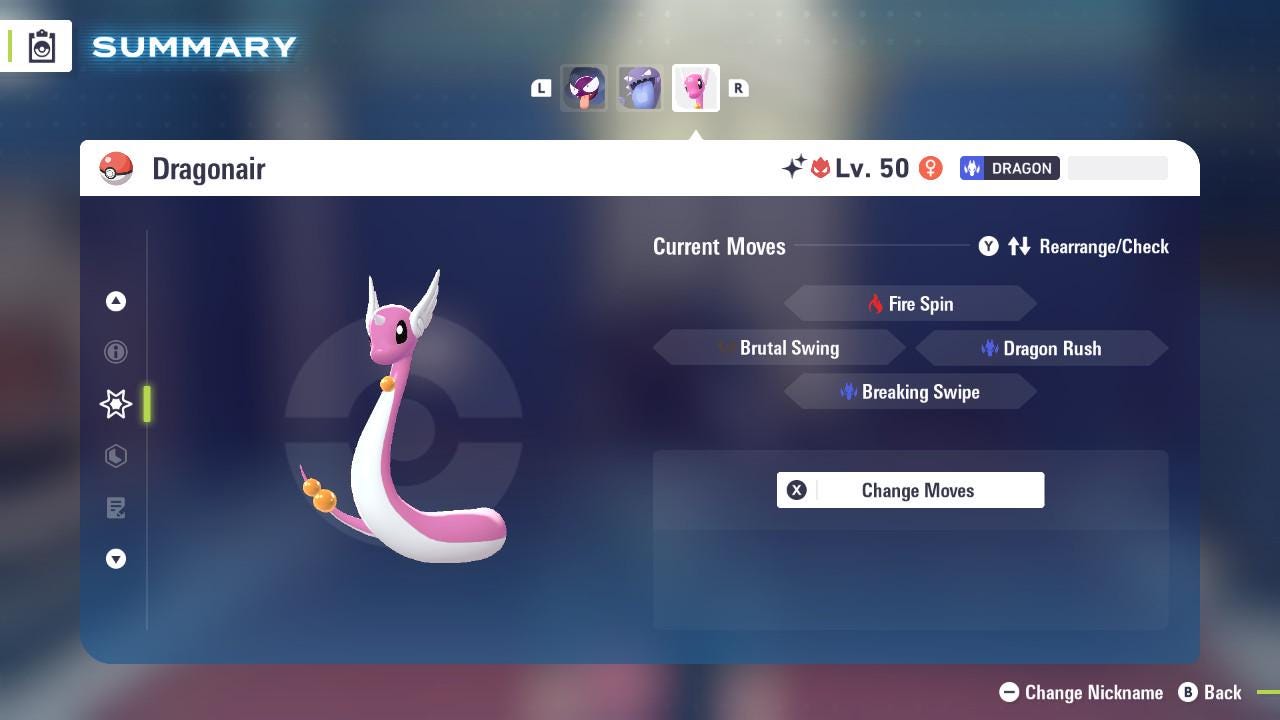 Pokemon Legends Z-A SHINY ALPHA 6IV Dragonair / Competitive Set Battle Ready EV Trained / Shiny Pokemon / Customizable / Fast Trade /