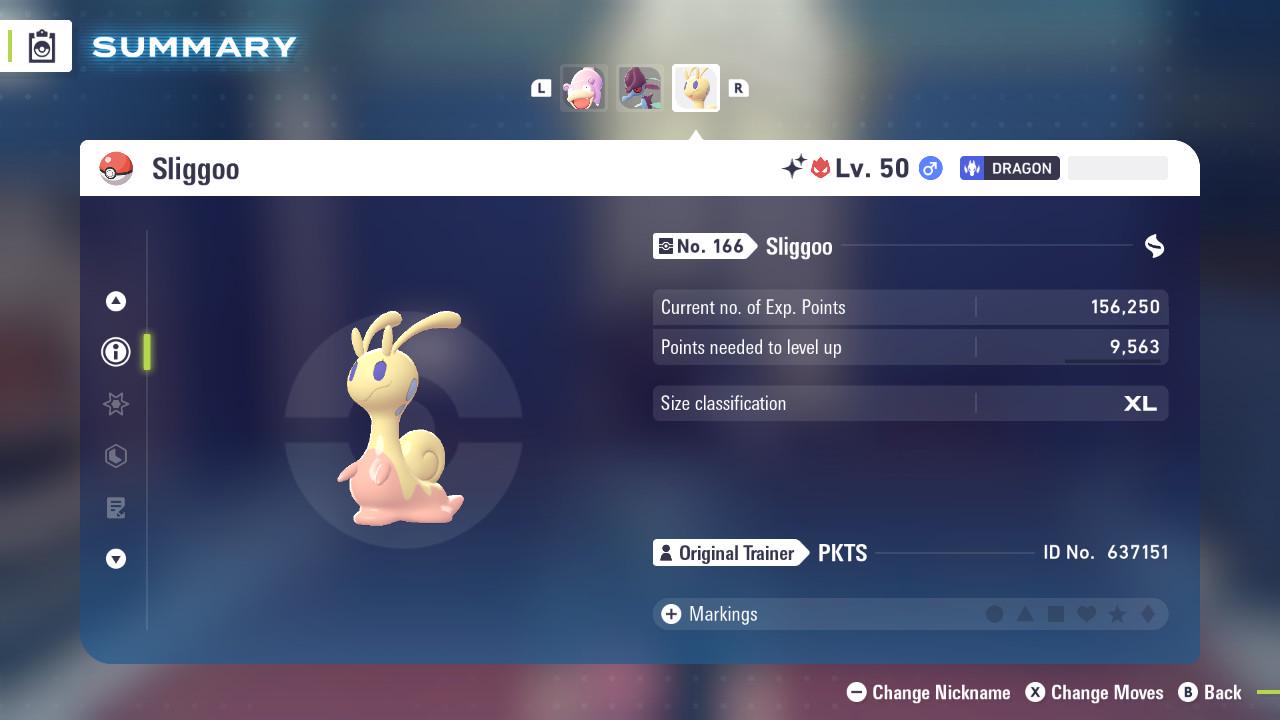 Pokemon Legends Z-A SHINY ALPHA 6IV Sliggoo / Competitive Set Battle Ready EV Trained / Shiny Pokemon / Customizable / Fast Trade /