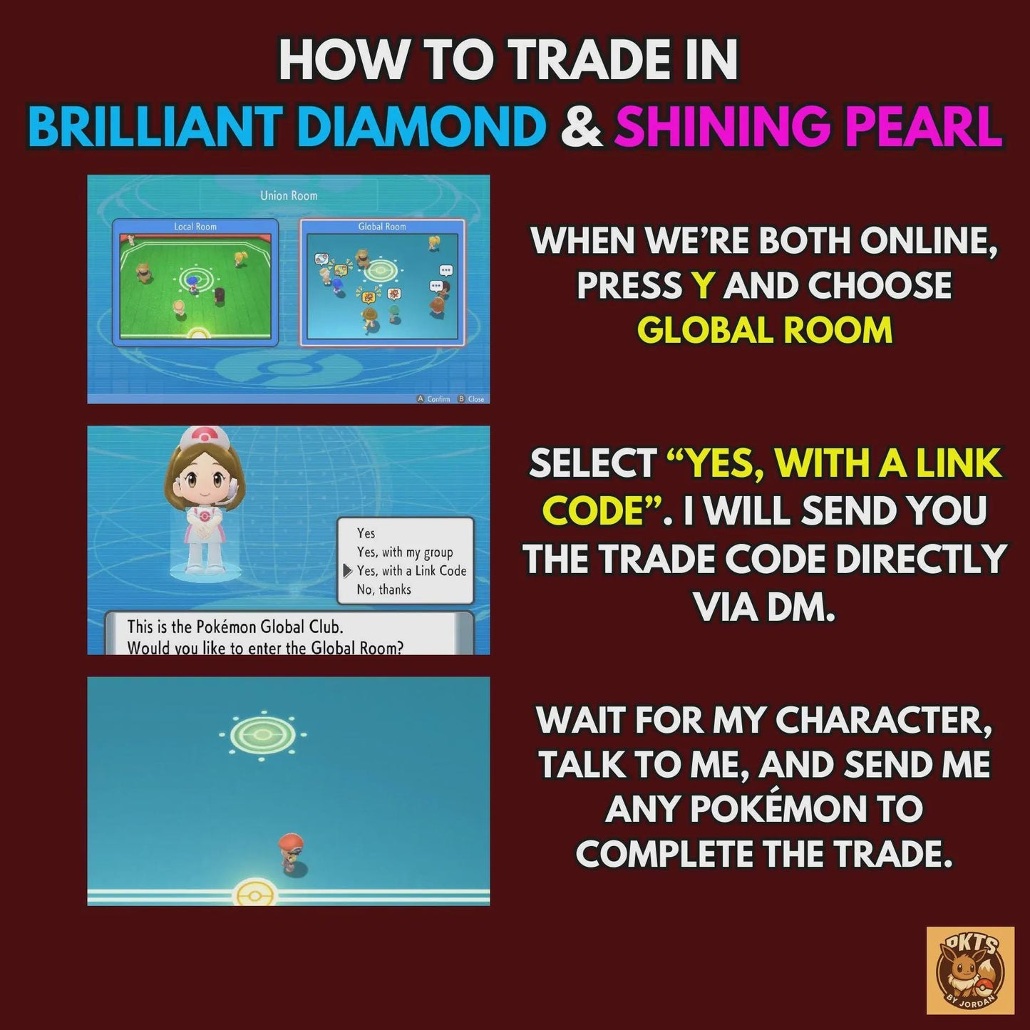 | Pokémon Brilliant Diamond and Shining Pearl | Shiny 6IV - Instant Delivery Trade