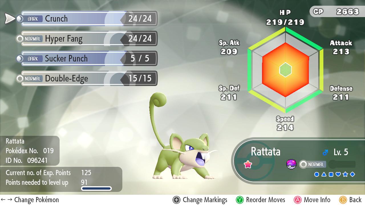 Rattata | Pokémon Let’s Go Pikachu and Let’s Go Eevee | Shiny 6IV | Competitive - Instant Delivery Trade