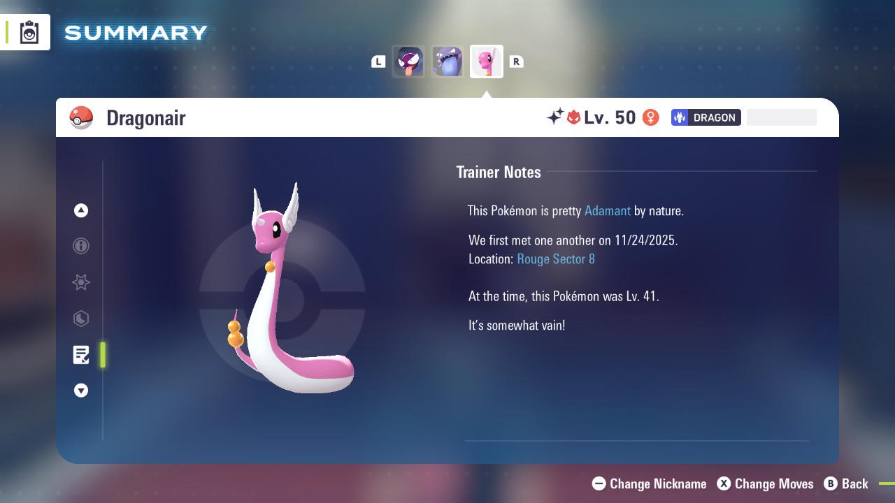 Pokemon Legends Z-A SHINY ALPHA 6IV Dragonair / Competitive Set Battle Ready EV Trained / Shiny Pokemon / Customizable / Fast Trade /