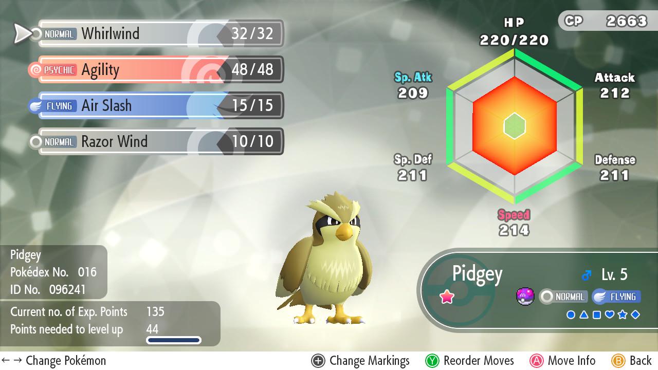 Pidgey | Pokémon Let’s Go Pikachu and Let’s Go Eevee | Shiny 6IV | Competitive - Instant Delivery Trade