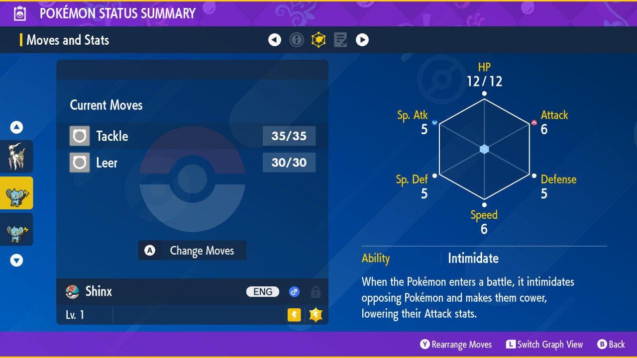 Shiny SHINX Pokémon Scarlet Violet 6IV Competitive Battle Ready - Pokémon Scarlet & Violet digital Pokémon trade image 2