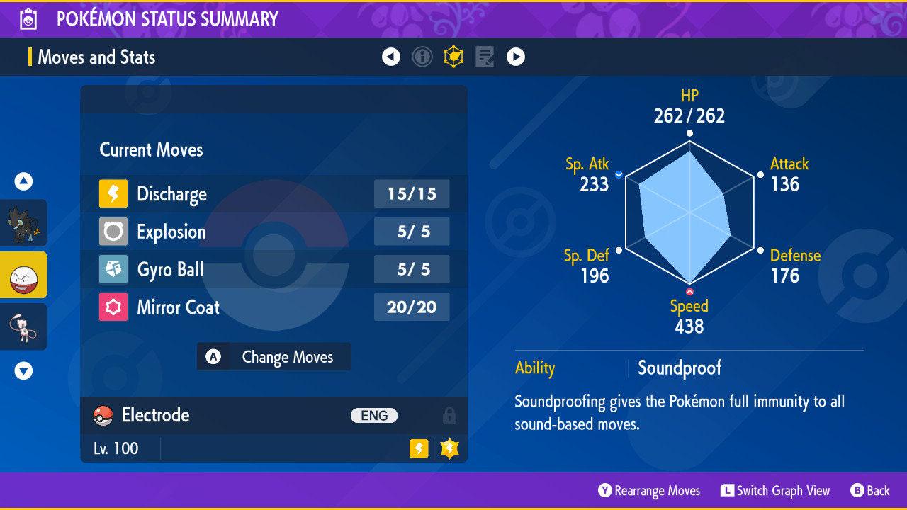 Shiny ELECTRODE Pokémon Scarlet Violet 6IV Competitive Battle Ready - Pokémon Scarlet & Violet digital Pokémon trade image 3