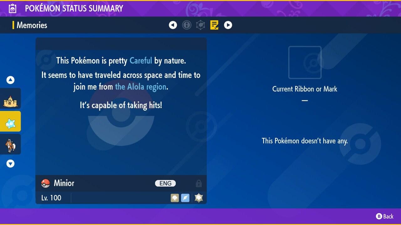 Shiny MINIOR Pokémon Scarlet Violet 6IV Competitive Battle Ready - Pokémon Scarlet & Violet digital Pokémon trade image 3