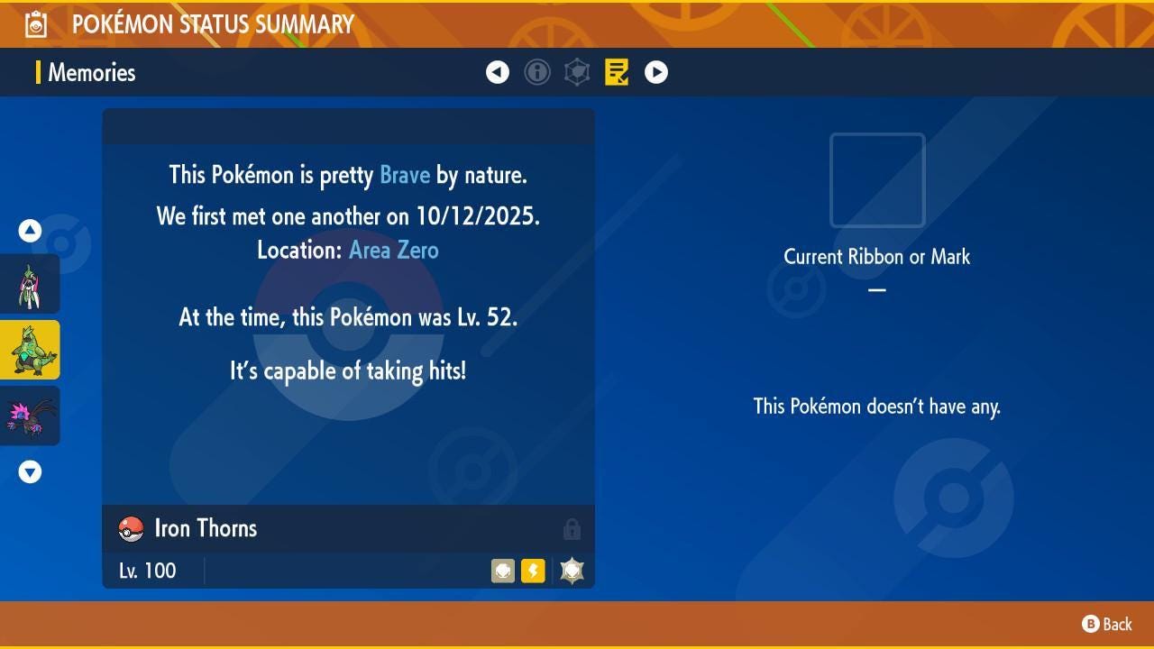 SHINY 6iv IRON THORNS Pokémon Scarlet and Violet 6IV Competitive Battle Ready - Pokémon Scarlet & Violet digital Pokémon