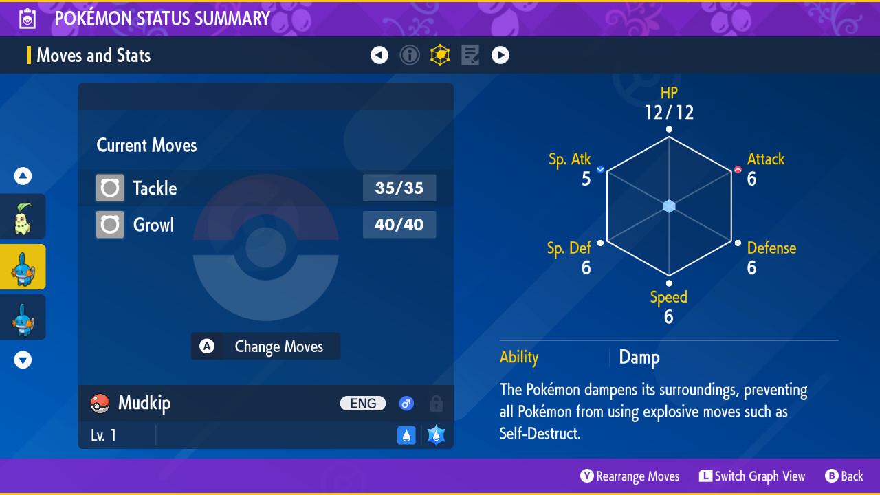 Shiny MUDKIP Pokémon Scarlet and Violet 6IV Competitive Battle Ready - Pokémon Scarlet & Violet digital Pokémon trade image 2