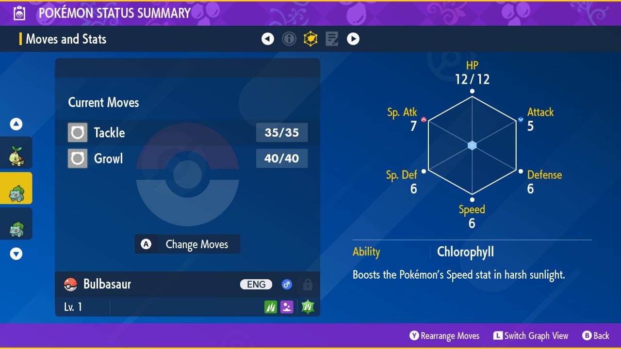Shiny BULBASAUR Pokémon Scarlet and Violet 6IV Competitive Battle Ready - Pokémon Scarlet & Violet digital Pokémon trade
